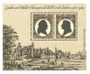 DDR 1982 - Goethe &amp;amp; Schiller, colita neuzata