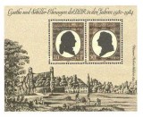 DDR 1982 - Goethe &amp;amp; Schiller, colita neuzata