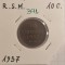 391 San Marino 10 Centesimi 1937 , KM#13, buna