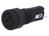 Clemă Siguranțe Cilindrice 5x20mm 250V Neagră Panou