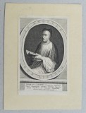 &quot;Thomas A Kempis&quot; gravura veche