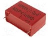 Condensator cu polipropilena, 1&micro;F, 400V AC, 1kV DC - MKP4O141007E00KSSD