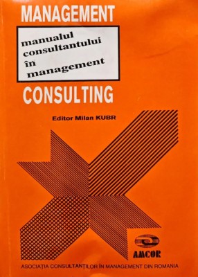 Management consulting. Manualul consultantului in management - 1992 - Milan Kubr (editor) (BG64) foto