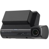 Camera video auto Mio MiVue 955W, 4K, HDR, Wi-Fi, GPS, Alerta medie camera radar fix, Negru