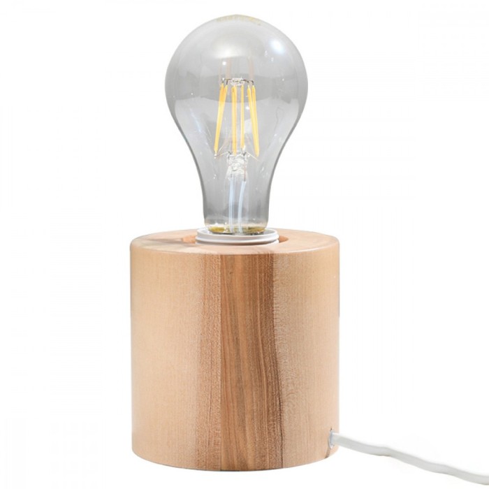 Lampă de masă SALGADO lemn, Sollux Lighting