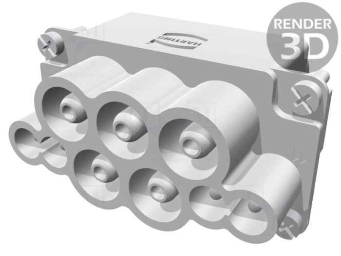 Conector HDC cu Inserturi de Contact Han-Com Han K