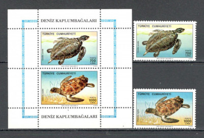 Turcia.1989 Fauna marina-Broaste testoase ST.147 foto