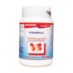 VITAMINA E 40cps FAVISAN