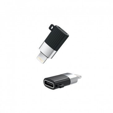 ADAPTOR XO NB149-D USB TYPE-C LA LIGHTNING (APPLE), NEGRU foto