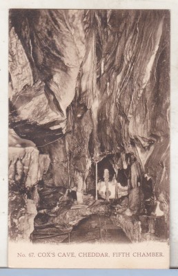bnk cp UK - Pesteri - Cox`s Cave , Cheddar - necirculata foto
