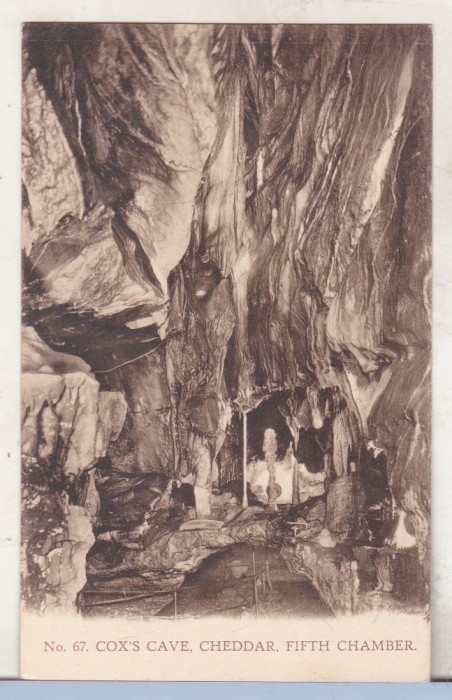 bnk cp UK - Pesteri - Cox`s Cave , Cheddar - necirculata