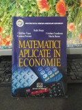 Matematici aplicate &icirc;n economie Despa Vișan Pricină Coculescu Burac Buc 2004 067