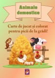 Animale domestice. Carte de jucat si colorat pentru picii de la gradi! &ndash; Delia Tautan