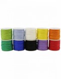 Set 10 bobine snur colorat diam 1.5 mm, OColor
