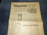 ZIARUL SPORTUL 6 IULIE 1981