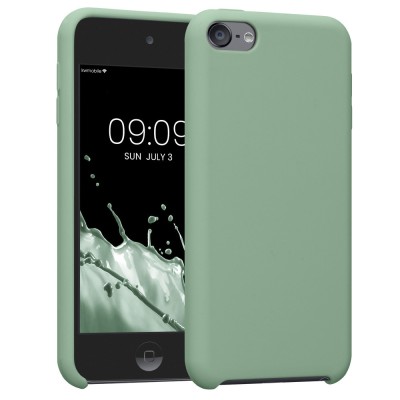 Husa kwmobile pentru Apple iPod Touch 6th/iPod Touch 7th, Silicon, Verde, 50528.243 foto