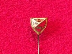 Insigna fotbal - CFR ARAD foto