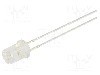 Dioda LED, 5mm, galbena, 500...750mcd, 20mA, 2,1...2,6V, OPTOSUPPLY - OSY5PA53C1A