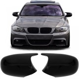 Capace de oglinda de schimb lucioase negre, potrivite pentru BMW Seria 3 E90 E91 E92 E93 LCI Performance AutoTuning