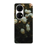 Husa compatibila cu Huawei P50 Pro model Spring flowers, Silicon, TPU, Viceversa, Transparent, Carcasa