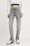 Karl Lagerfeld Jeans jeans femei, culoarea gri, A2W10134