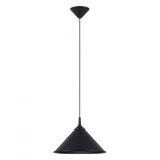 Lampa Suspendată Zuma Neagră Oțel 1 Bec Cu Design Scandinav De Interior