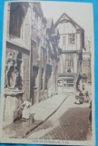 Carte Postala, Ruen, Rue Saint Romain, Vieilles Maisons et Vieilles Fontaine, inceput de secol XX