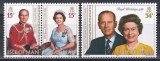 Isle of Man 1986 - A 60-a aniversare a nașterii Reginei Elisabeta a II-a și a 65-a aniversare a nașterii Prințului Philip, MNH