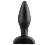 Cumpara ieftin Mini Dop Anal Din Silicon, Negru, 9 cm