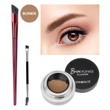 Set Sprancene 2 Pensule &amp; Pomada Sprancene, Brow Bliss #01 Blonde