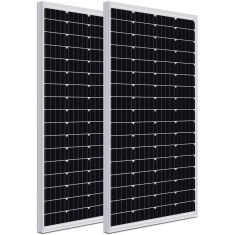 Set 2 panouri solare monocristaline, 260W, 24VDC 18.5 Kg, 1650x990x40 mm