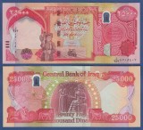 IRAK █ bancnota █ 25000 Dinars █ 2023 █ P-102g █ UNC █ necirculata