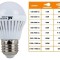 Bec Led Lumina Calda 7W - 674218