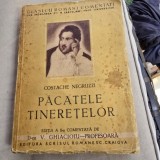 PACATELE TINERETELOR - C. NEGRUZZI, EDITIA II-A, COMENTATA DE V. GHIACIOIU