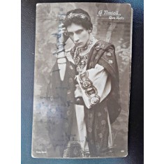 Carte postala, G. Timica in Quo Vadis, inceput de secol XX
