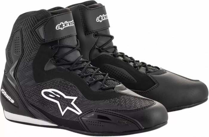 Ghete Alpinestars Faster-3 Rideknit, culoare negru/alb, marime 47 Cod Produs: MX_NEW 34052211PE