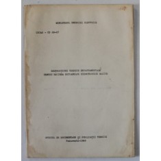 INSTRUCTIUNI TEHNICE DEPARTAMENTALE PENTRU RACIREA BETOANELOR HIDROTEHNICE MASIVE , 1968