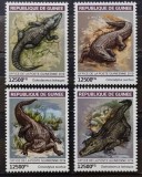 BC119, Guineea 2019, serie fauna, crocodili