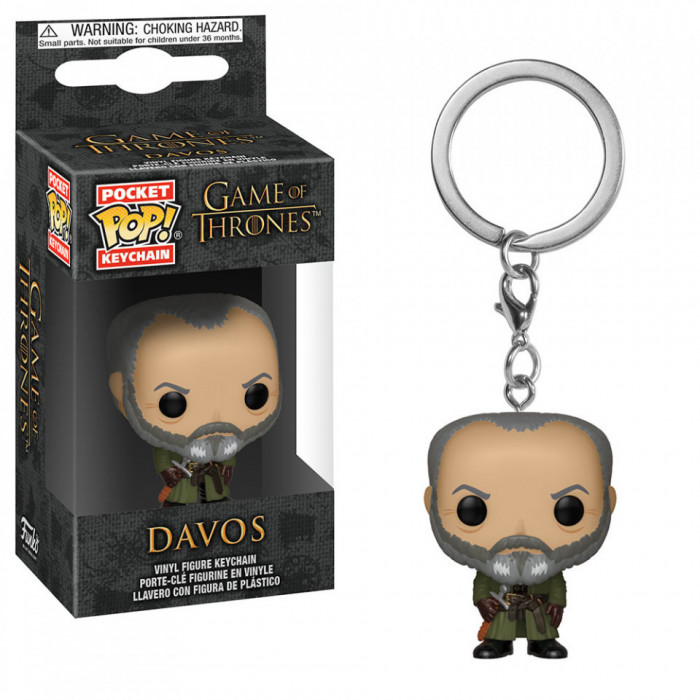 Breloc FUNKO Pop Game of Thrones S10 Davos