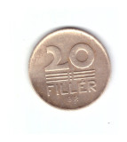 Moneda Ungaria 20 filler/filleri 1946, stare buna, curata, Europa, Bronz-Aluminiu