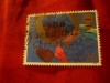Timbru Marea Britanie 1998 Craciunul cu R.Elisabeta in medalion , val.26p stamp., Stampilat