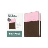 Premium Gift Bible Nlt, Filament Enabled, Tutone (Leatherlike, Pink/Dark Brown, Red Letter)