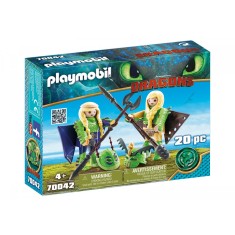 Playmobil - Raffnut Si Taffnut In Costume De Zbor