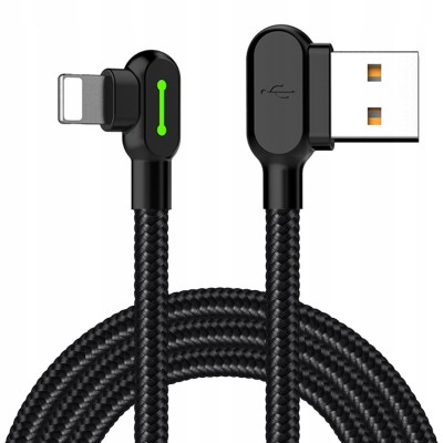 Mcdododo 90&amp;deg; Led Lightning Cable 0.5M foto