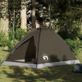 Cumpara ieftin Cort de camping cupolă pentru 2 persoane, maro, impermeabil