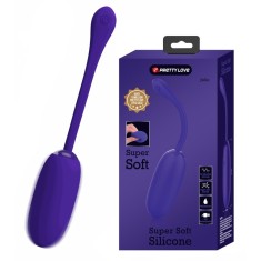 Ou Vibrator Julius, 12 Moduri Vibratii, Silicon, USB, Violet