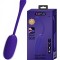 Ou Vibrator Julius, 12 Moduri Vibratii, Silicon, USB, Violet