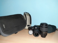 Set Nikon D3100( 2 genti+trepied) foto