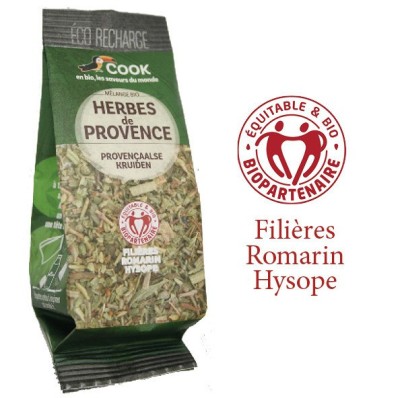 Ierburi de Provence bio 20g refill Cook foto