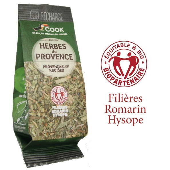 Ierburi de Provence bio 20g refill Cook